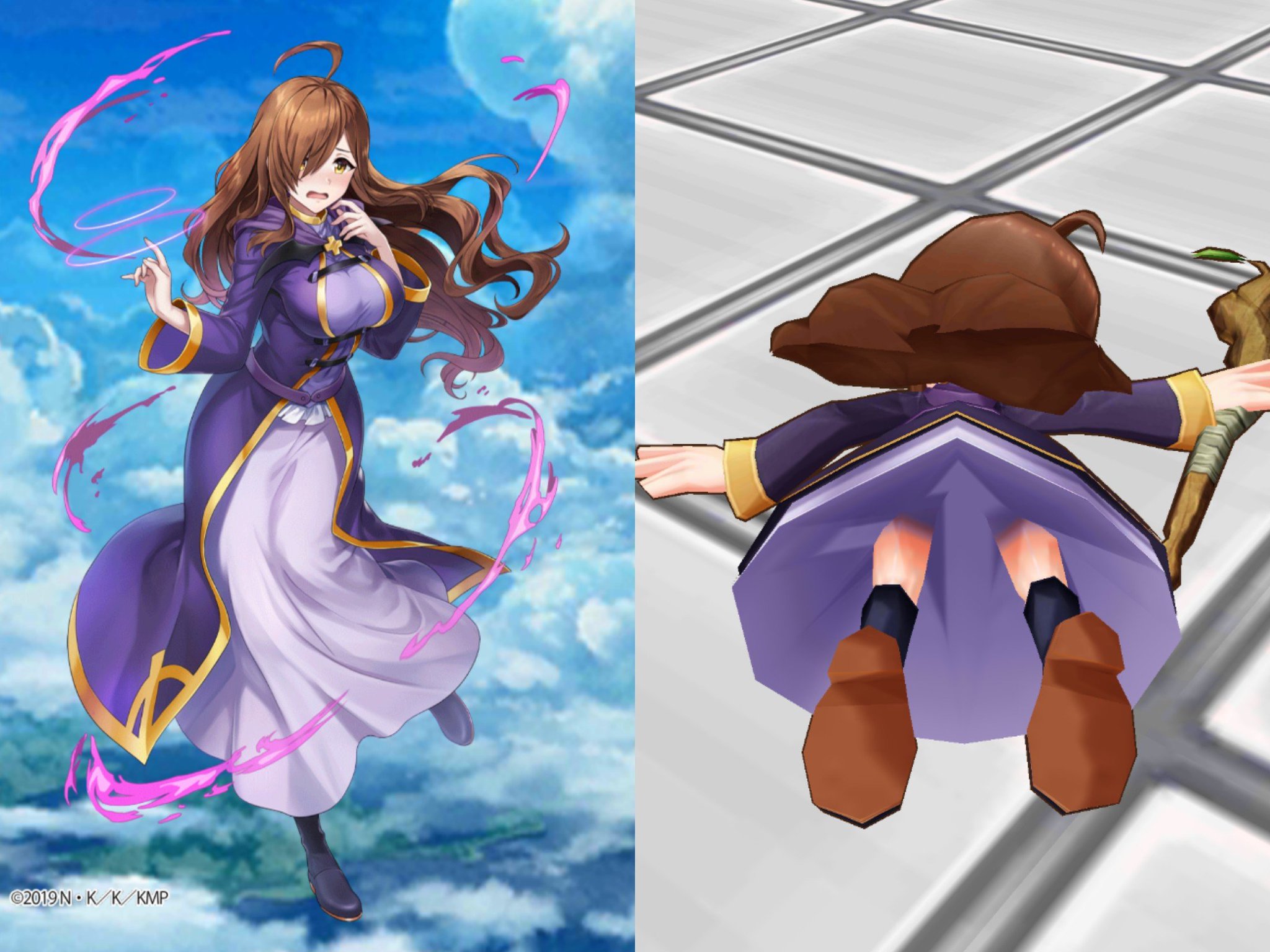 Nep 白猫スクショメイン 白猫新ガチャキャラパンツ速報 この素晴らしい世界に祝福を コラボガチャ このすばコラボ アクア 青パンツ めぐみん 黒パンツ ダクネス 黒タイツ ウィズ 未実装 ウィズは残念でしたが かなり紳士性能は高性能です 特にアクア