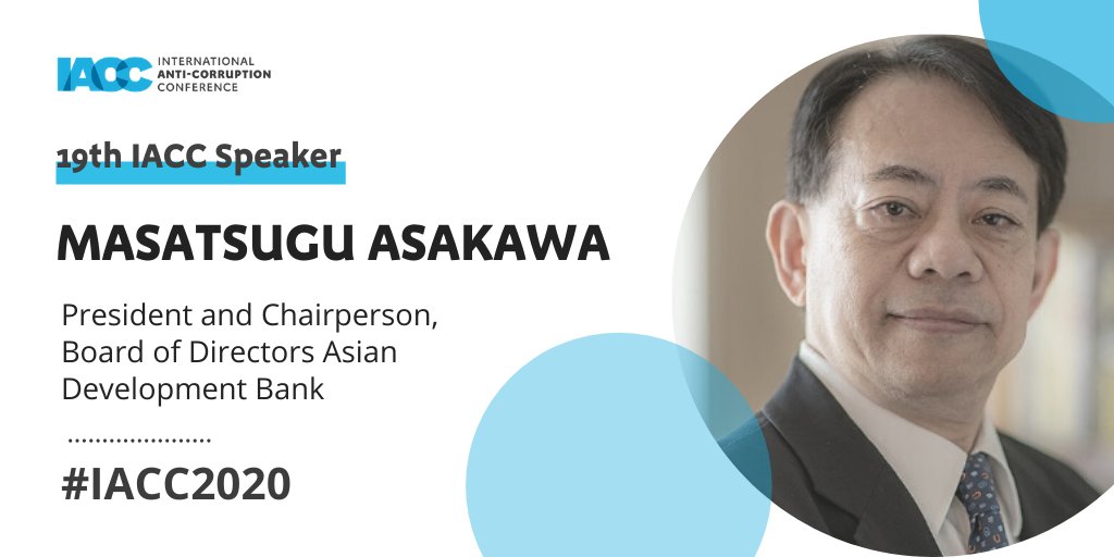 Masatsugu Asakawa
President and Chairperson of The Asian Development Bank
