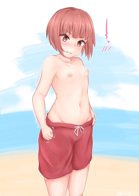 まっくすくん!
#男水着チャレンジ 