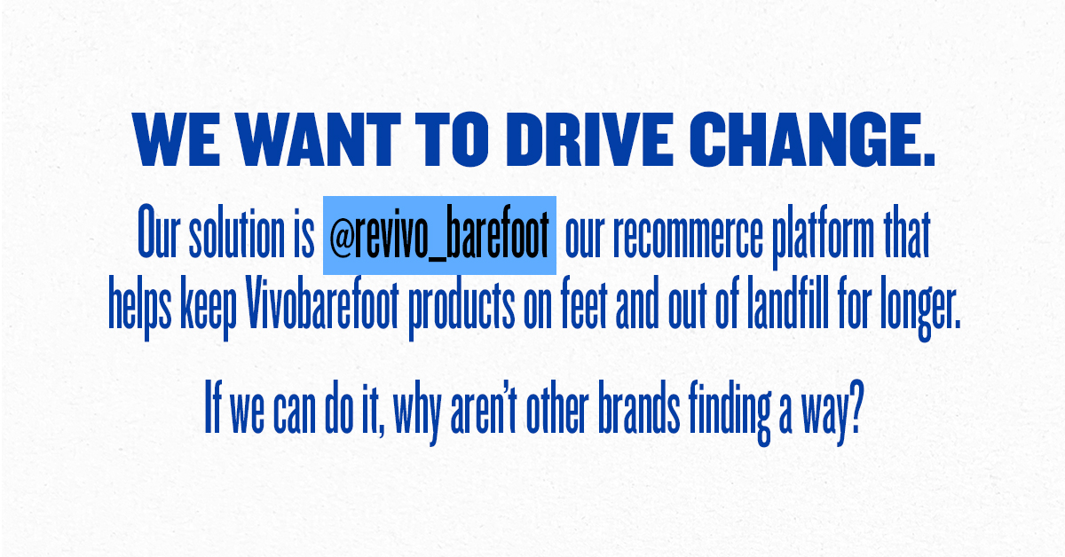 VIVOBAREFOOT's tweet photo. 24 billion shoes are produced each year, 90% of them are likely to be dumped within 12 months. That’s almost 22 billion shoes each year.
It’s time the industry stops this waste. ♻️ RT &amp; tag the brands you think need to offer better solutions to help stop this problem. https://t.co/0qBpNVtBLd