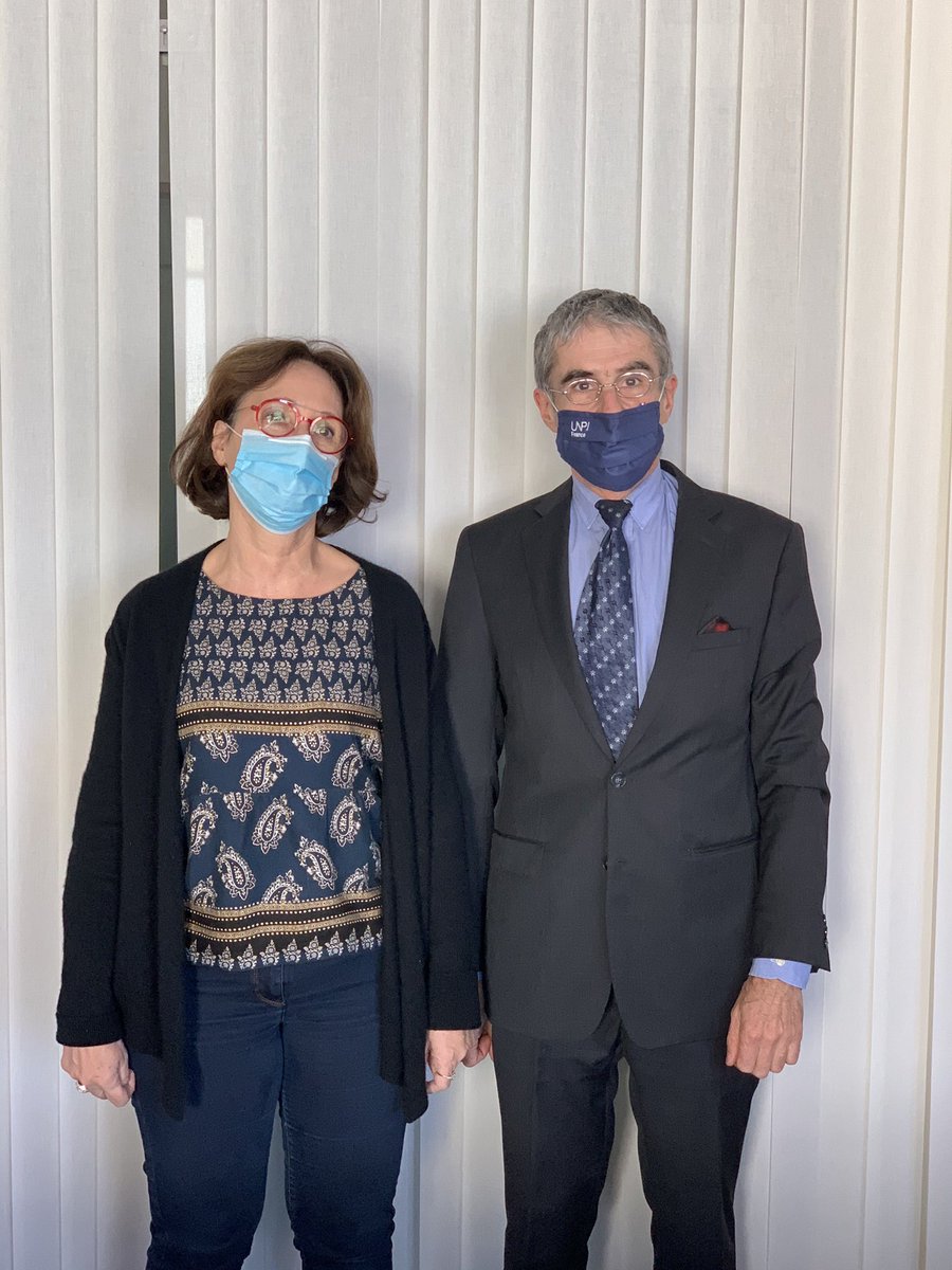 Aujourd’hui, rencontre entre Patricia  DELEPINE, Présidente de la FFB63 et <a href="/DemersonUNPI/">Christophe Demerson</a>, Président National de <a href="/UNPI_FR/">UNPI France • 35 millions de propriétaires</a>! « Les #propriétaires doivent profiter des #opportunités du Plan de relance ». #batiment #PlanDeRelance #RenovationEnergetique #maprimerenov