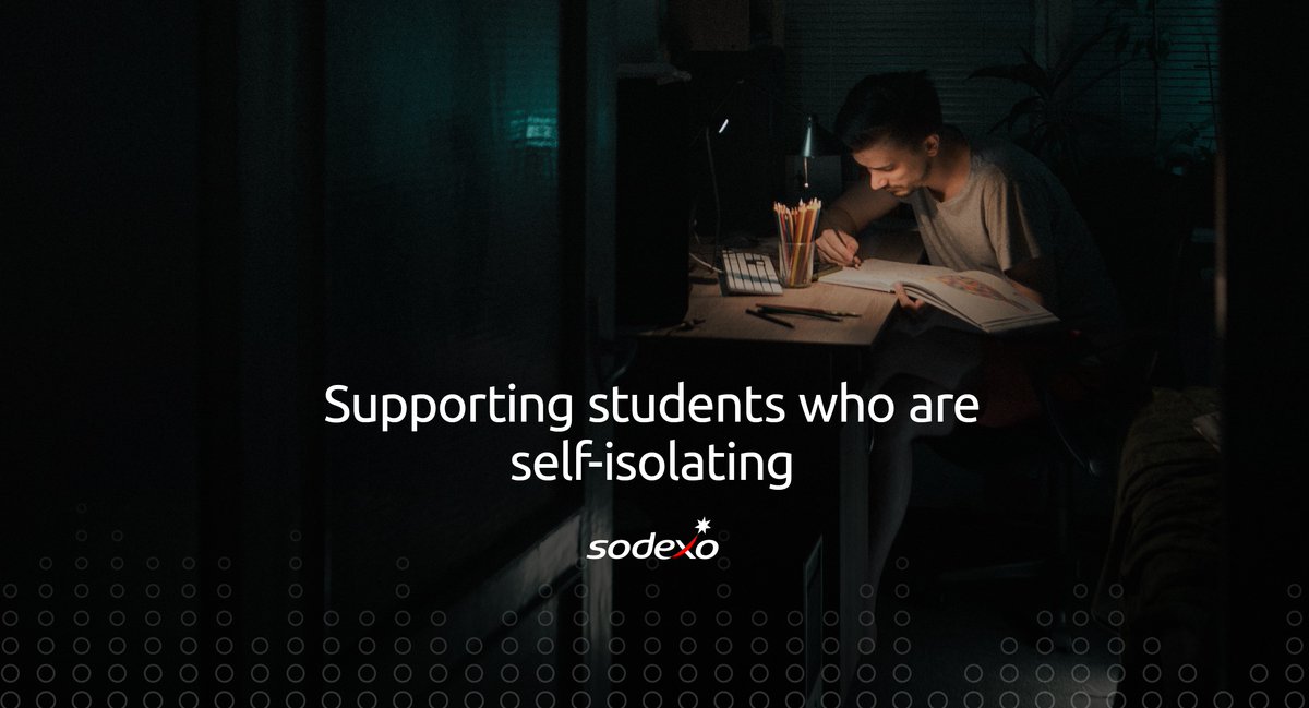 Sodexo has launched a package of student lockdown solutions. Our teams have quickly adapted and developed services to provide much needed support for isolating students: ow.ly/tT8M102t0jK #StudentLiving #Wellbeing