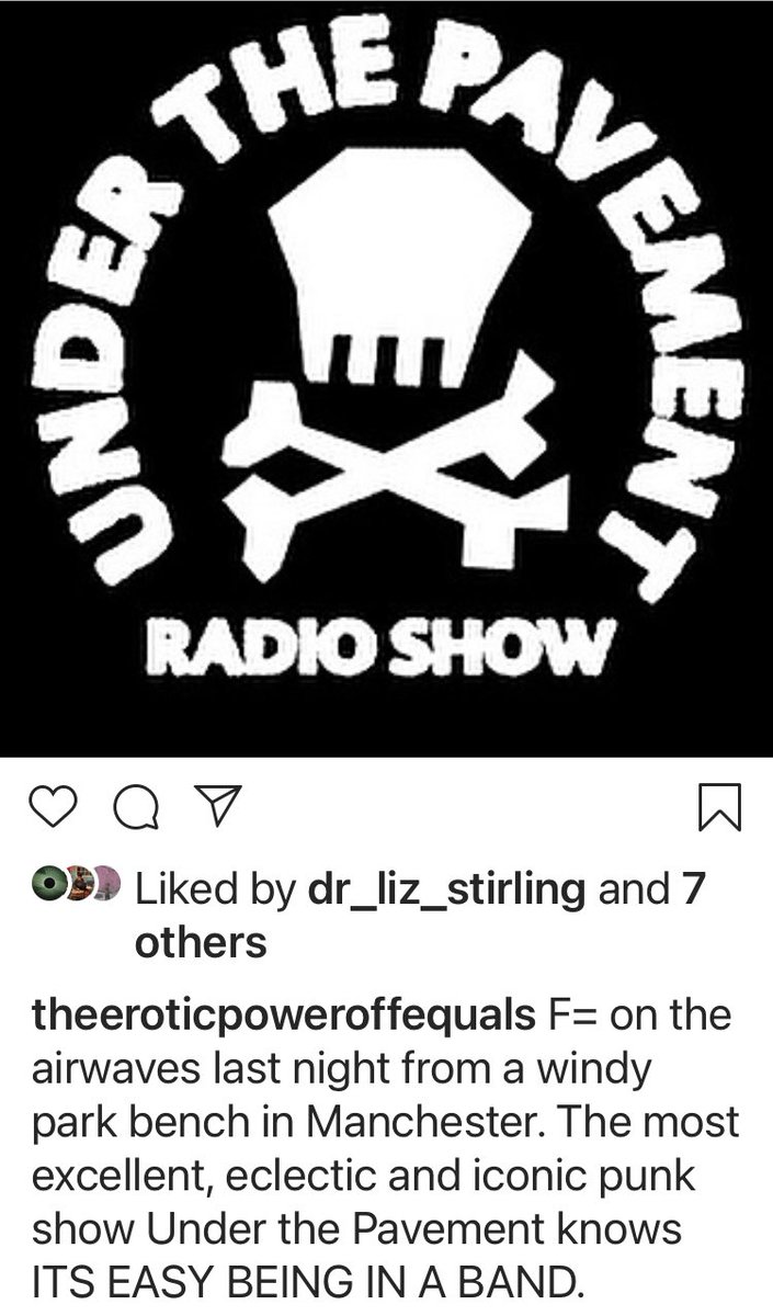 The F= EP got an airing! <a href="/LBU_LSA/">Leeds School of Arts</a> <a href="/UTPRadio/">Under The Pavement</a>