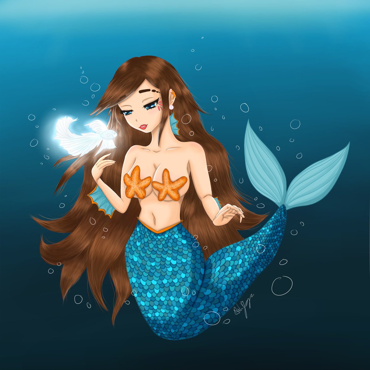 fluffeh_panda's tweet photo. Ocean's Beauty~

I tried pushing myself a little more with this one, sort of happy with the results 😊 https://t.co/iBAoQdIPF5
