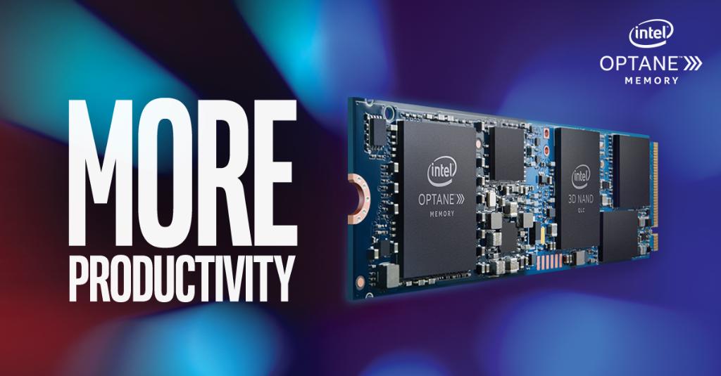 IntelUK's tweet image. Want to be more productive? Who doesn&apos;t!

Introducing an industry first, a drive that combines Intel Optane memory and Intel QLC storage to bring you next-level performance and large storage capacity. 

Explore the specs: intel.ly/36c4Svv 

#Intel #OptaneMemory