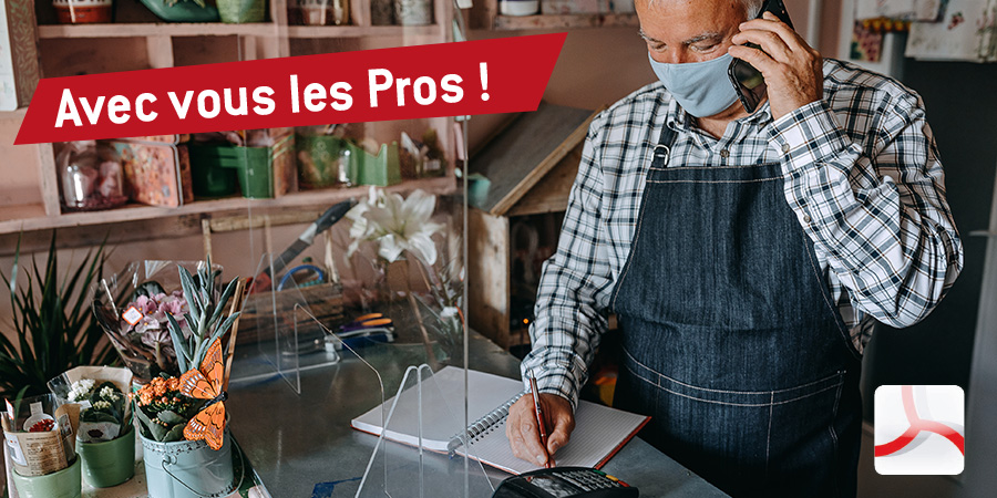 Pour vous accompagner en cette fin d’année, le service d’assistance technique relatif à votre TPE sera ouvert dimanche 29 novembre de 10H à 18H
N’hésitez pas à nous appeler, si besoin, au 0969320576, choix1, (gratuit+cout d’un appel).
Plus que jamais à vos côtés
#AvecVousLesPros