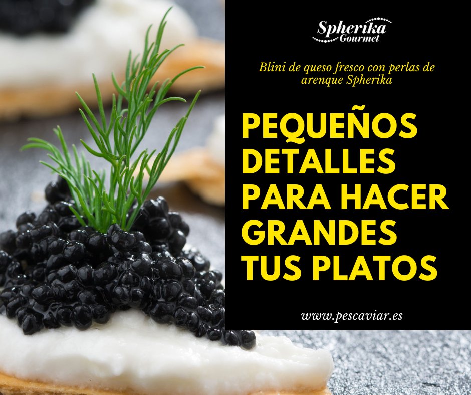 pescaviar's tweet photo. Devuelve la alegría a tus platos y comparte momentos de placer en tu mesa. Estas Navidades Spherika Gourmet te lo pone fácil. https://t.co/0FP2jCgJyF