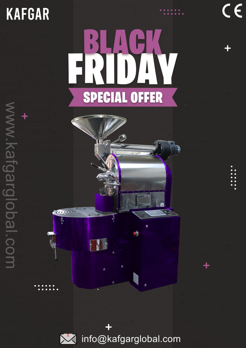 KafgarCR's tweet photo. Kafgar Coffee Roaster Machines produce high quality coffee roaster machines, home coffee roaster machines, coffee grinders and coffee silos. Please contact us for quotation.⠀

📩 dm &amp; info@kafgarglobal.com

#BlackFriday #BlackFriday2020  #coffeetime  #coffeebreak https://t.co/Avvx5GlbEr