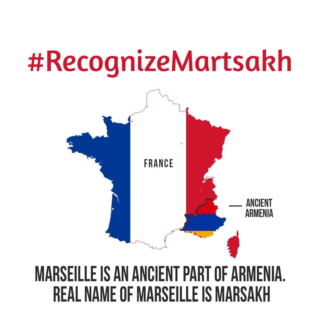 Dear French Senat and <a href="/BrunoRetailleau/">Bruno Retailleau</a>, <a href="/PatrickKanner/">Patrick Kanner</a>, <a href="/HerveMarseille/">Hervé Marseille 🇺🇦</a>, <a href="/ElianeAssassi/">Assassi</a> and <a href="/GuillaumGontard/">Guillaume Gontard</a> do you know how many thousands of Armenians live in France today, especially in Marseille? I think you should #RecognizeMartsakh! #DoubleStandards #KarabakhisAzerbaijan