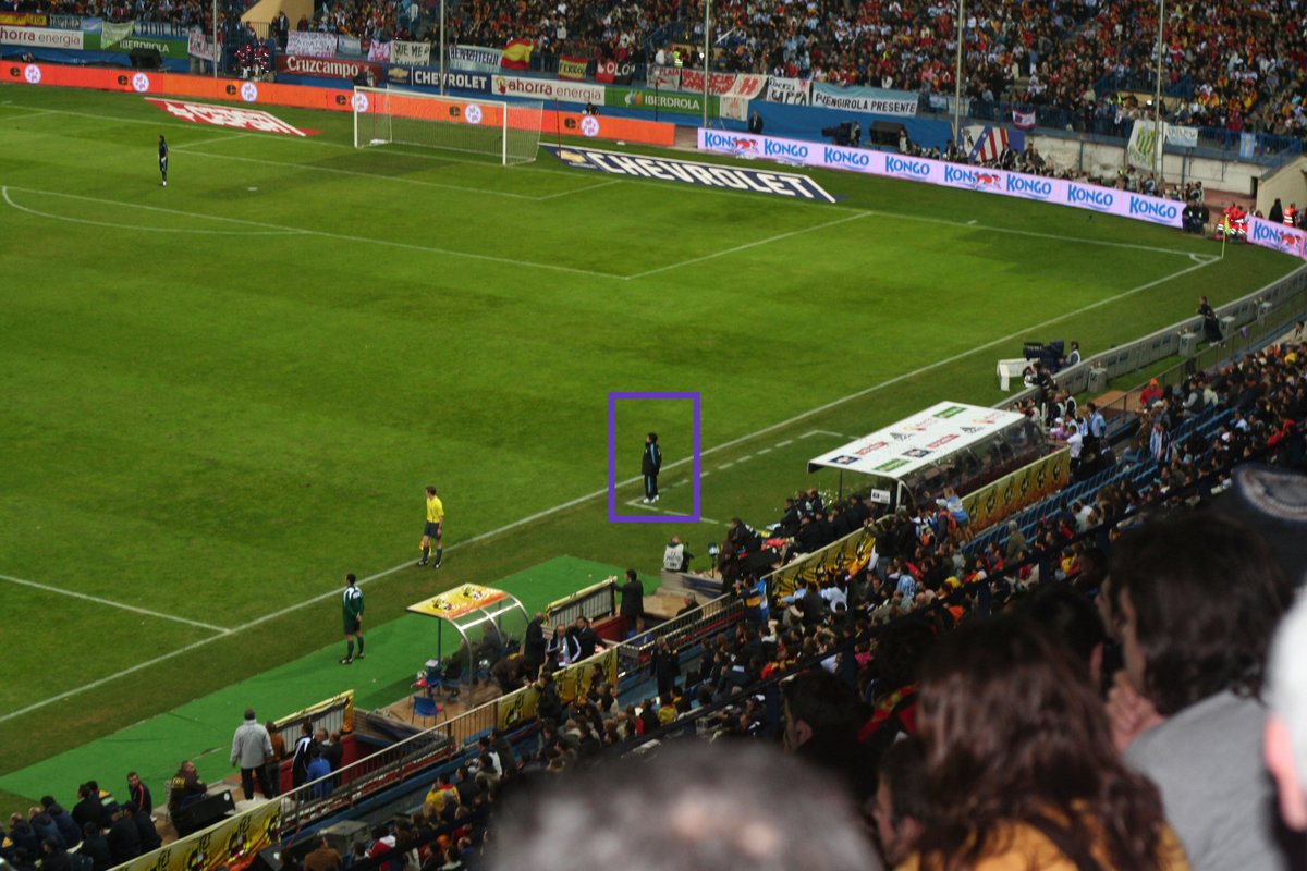 bowldoubt's tweet photo. November 2009 at the Vicente Calderón. Spain vs Argentina pre-world cup friendly. Del Bosque never left his seat, Maradona never sat in his. I think I spent a lot more time looking towards the bench, than the pitch. https://t.co/5EftB3qywT