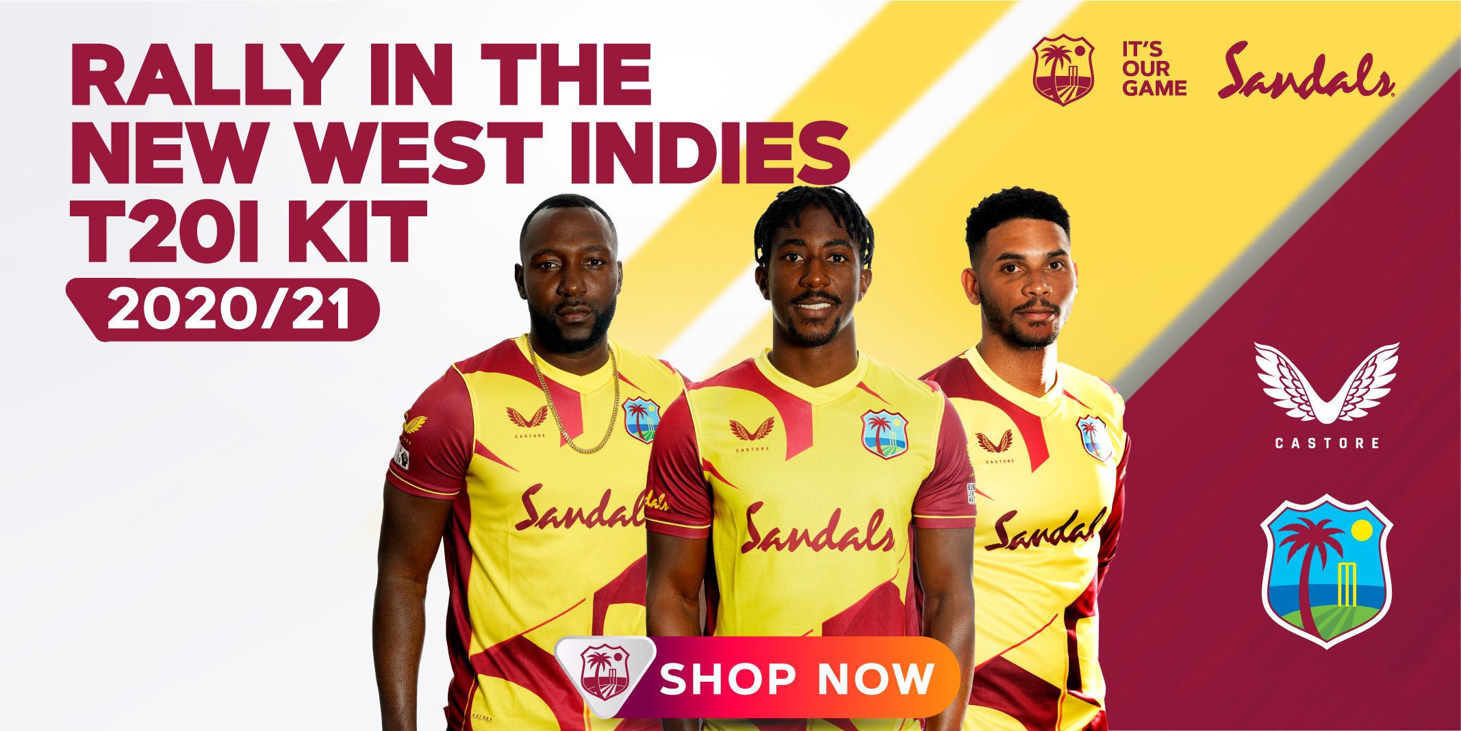 West indies sale cricket kit 2020