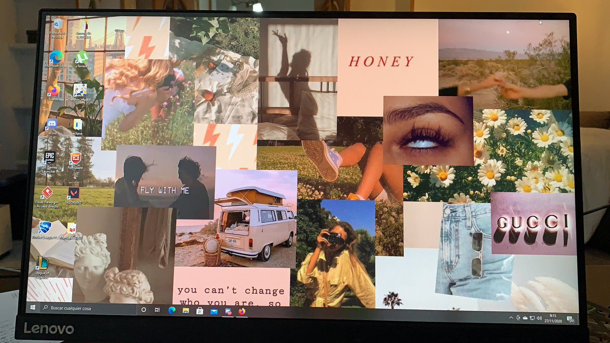 enamorada del fondo de pantalla del ordenador sí estoy