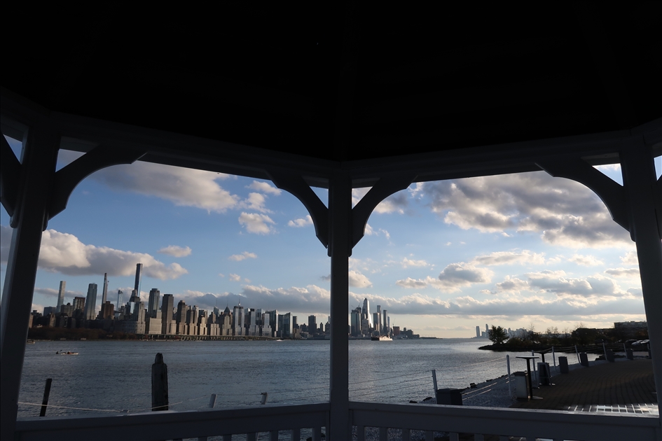 anadoluagency's tweet image. #PhotoFeature | #Sunset over #NewYork City  aa.com.tr/en/pg/foto-gal…