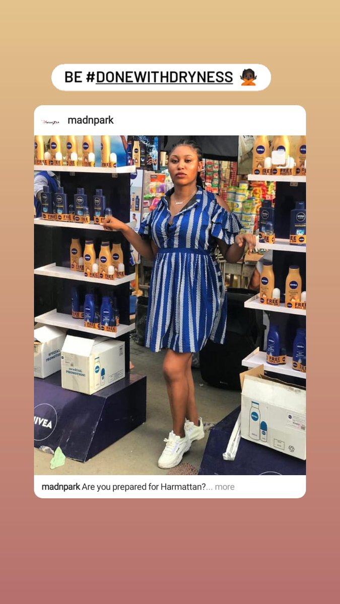 MadnPark's tweet photo. Are you prepared for Harmattan?

No? Sad😐

Spot your Dorcas and get the right ally to fight Harmattan.

 You also get to win amazing offers😉

#donewithdryness https://t.co/XsXHPRCDY9