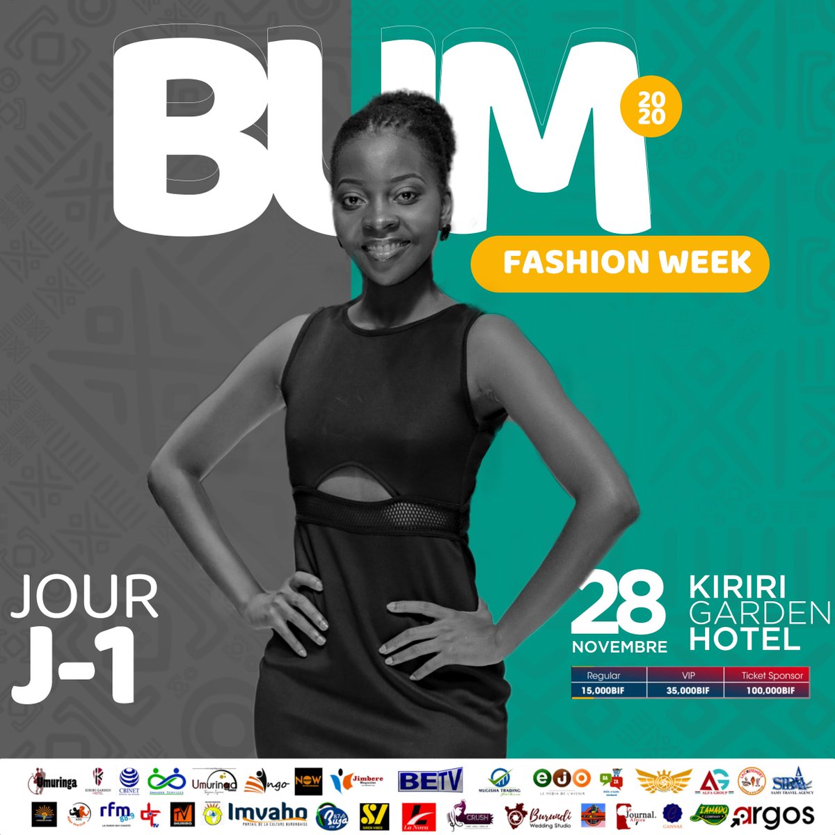 UmuringaMag's tweet photo. BUM Fashion Week, J-1 🔥
#umuringa #umuringamag #umuringafashion #bumfashionweek #burundian #burundionthemap #burundianbeauty #burundifashion #burundifashionweek https://t.co/AOMnx5zWWG