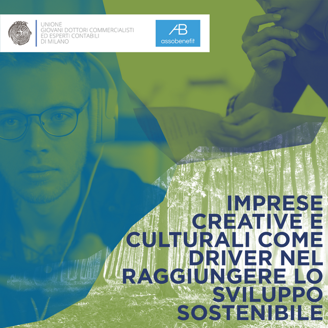 connierizzo's tweet photo. #impreseculturali e #ImpreseCreative per il raggiungimento dello #svilupposostenibile sono temi del webinar che si terrà il 30 novembre organizzato dall' UGDCEC Milano
Intervengono: Lorenzo Pavoletti Maria Concetta Rizzo @ClaudioBocci Maurizio Vanni e @FabioViola
🙏@assobenefit https://t.co/kO3pkIzHBb