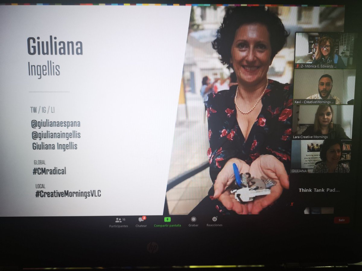 mnicaEdwards's tweet photo. @VLC_CM #creativemorningsvlc #CMRadical hay trabajos para #chicas y #chicos? A veces a las chicas no nos dejan hacer trabajos de chicos y viceversa 😳😳 https://t.co/8TJoXNKY80