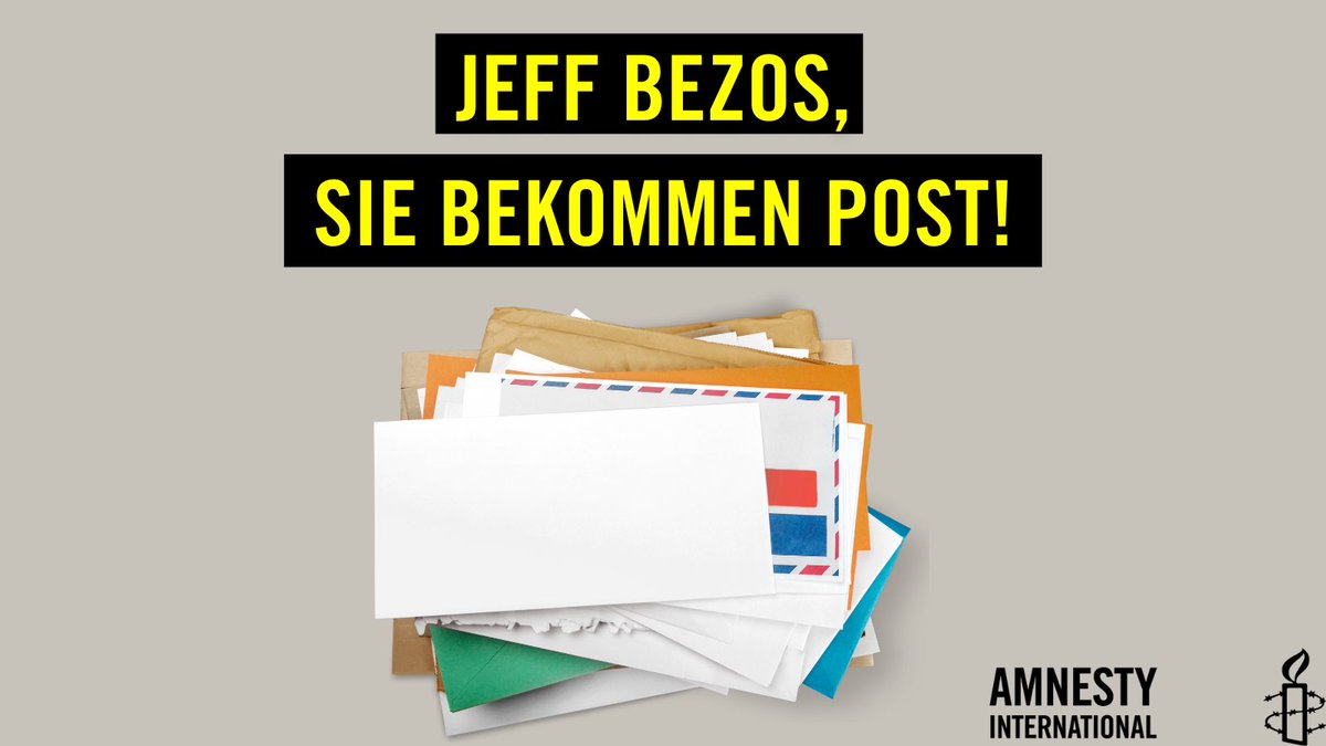 AI_gewerkschaft's tweet photo. Heute ist #BlackFriday. Trotz großer Profite während der Krise behandelt @amazonDE seine Beschäftigten unterirdisch.
Wir fordern Verbesserungen bezüglich 
Sicherheitsstandards, Gehältern &amp;
Gewerkschaftsaktivitäten! 

Schreibt eine E-Mail an @JeffBezos: https://t.co/YyCX9qSQwJ https://t.co/VPD7i5zIeb