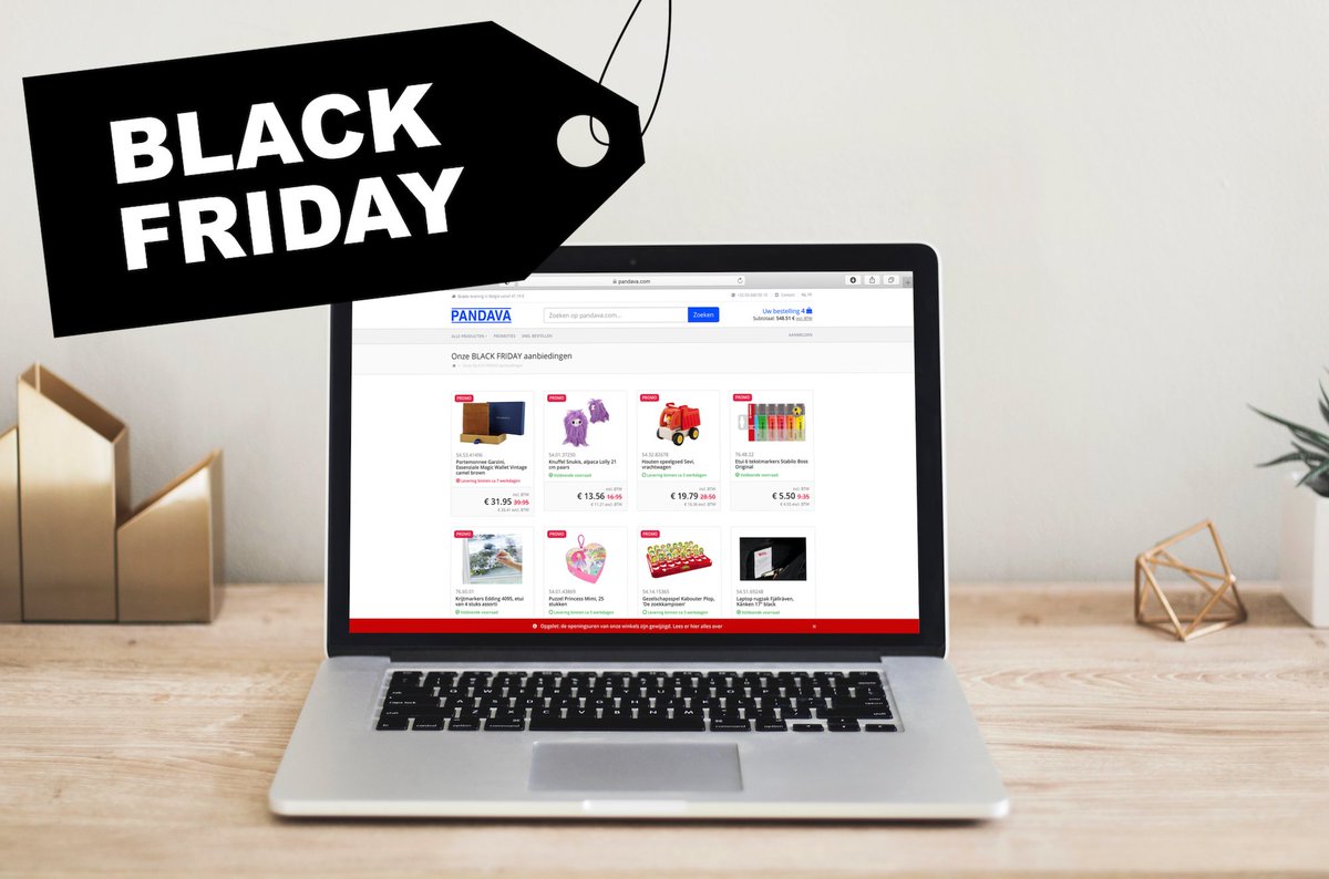 Alle BLACK FRIDAY promoties vind je nu op pandava.com én in de Pandava winkels!  Ontvang t.e.m Cyber Monday 30/11 uitzonderlijke kortingen op meer dan 1000 producten! Kijk snel online voor het ganse overzicht via bit.ly/3fFIz4r

#Pandava #BlackFriday #korting