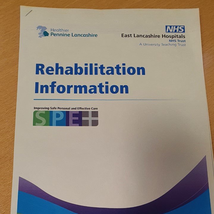 ELHT_AHPs's tweet photo. A great rehabilitation information source for patients @ELHT_NHS developed by some of our @ELHT_AHPs. Link to document to follow. #rehablegends #AHPs #recoveryjourney #rehabilitation @Healthier_PL https://t.co/g3csgFoLZm
