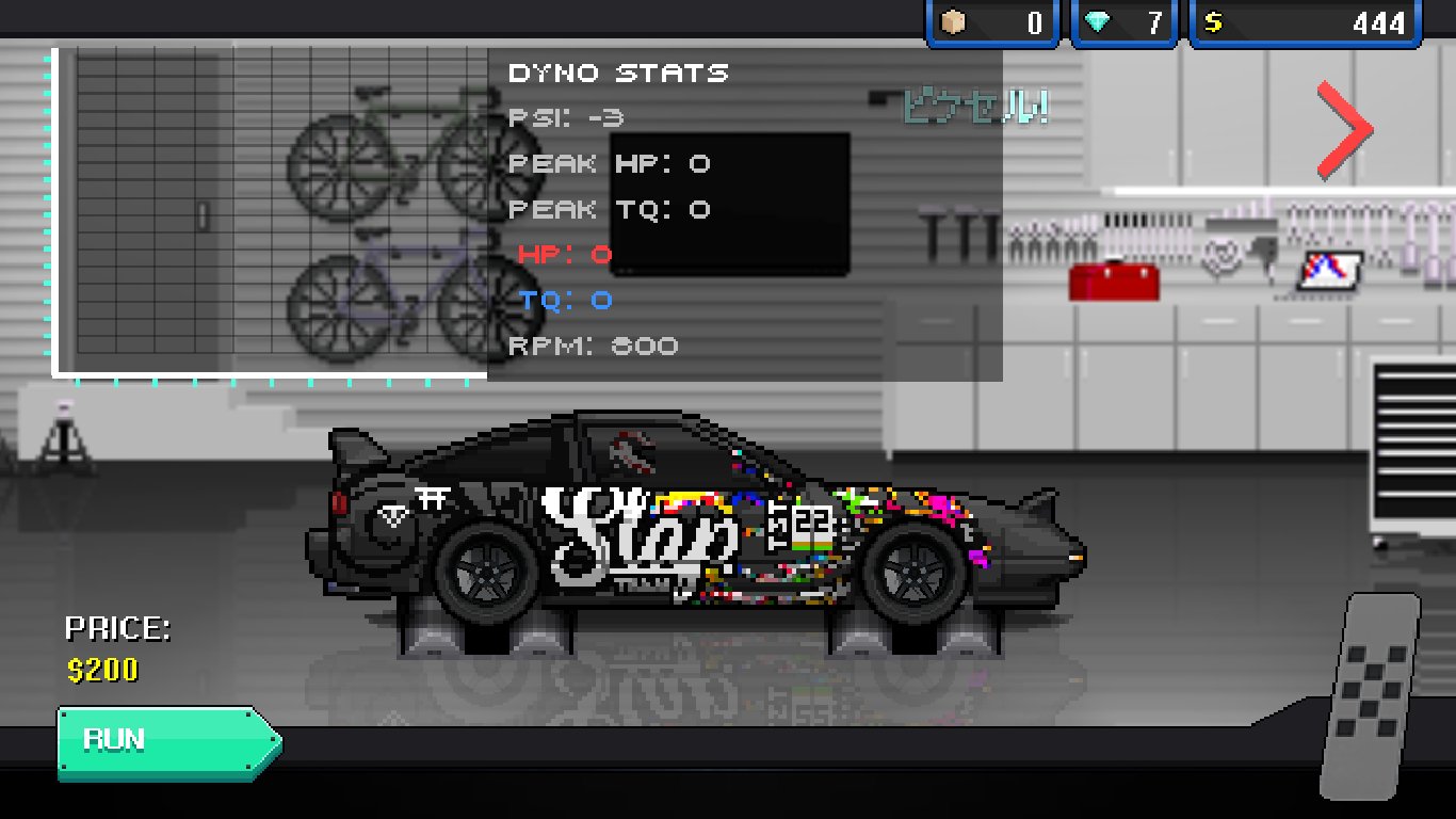 Pixel car racer dinero infinito