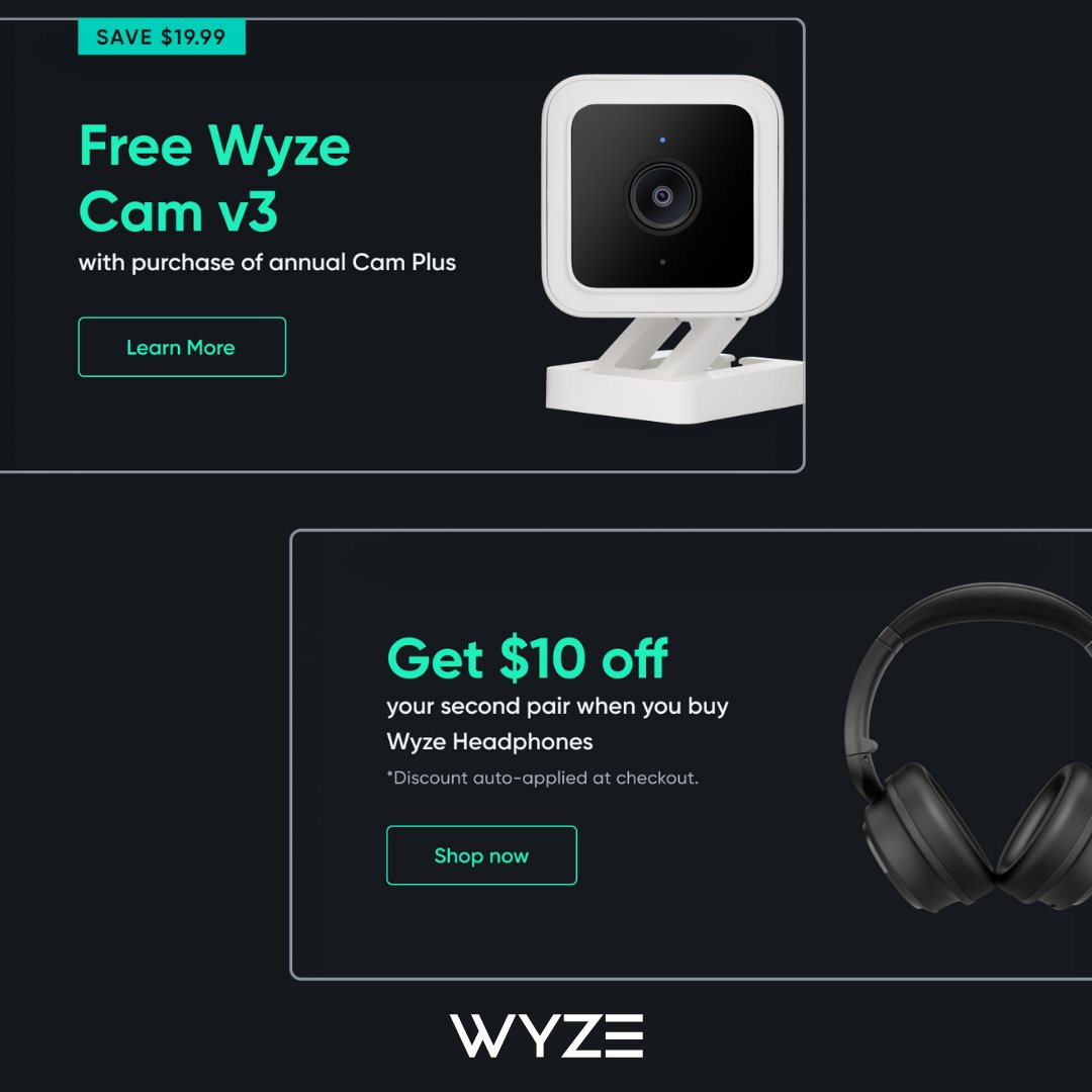 Wyze on Twitter "Our Black Friday deals are now live! Although we try