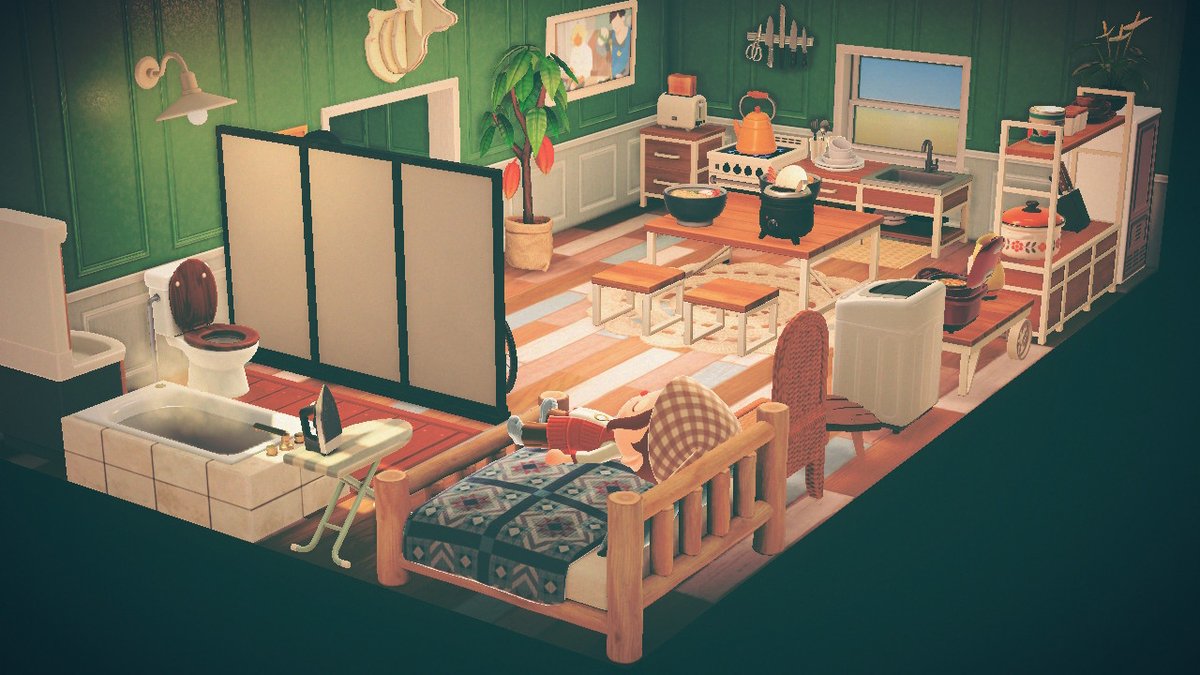 Toropt18's tweet photo. #AnimalCrossing #ACNH #NintendoSwitch new loft space finished!!! https://t.co/pLMEn4Iejb
