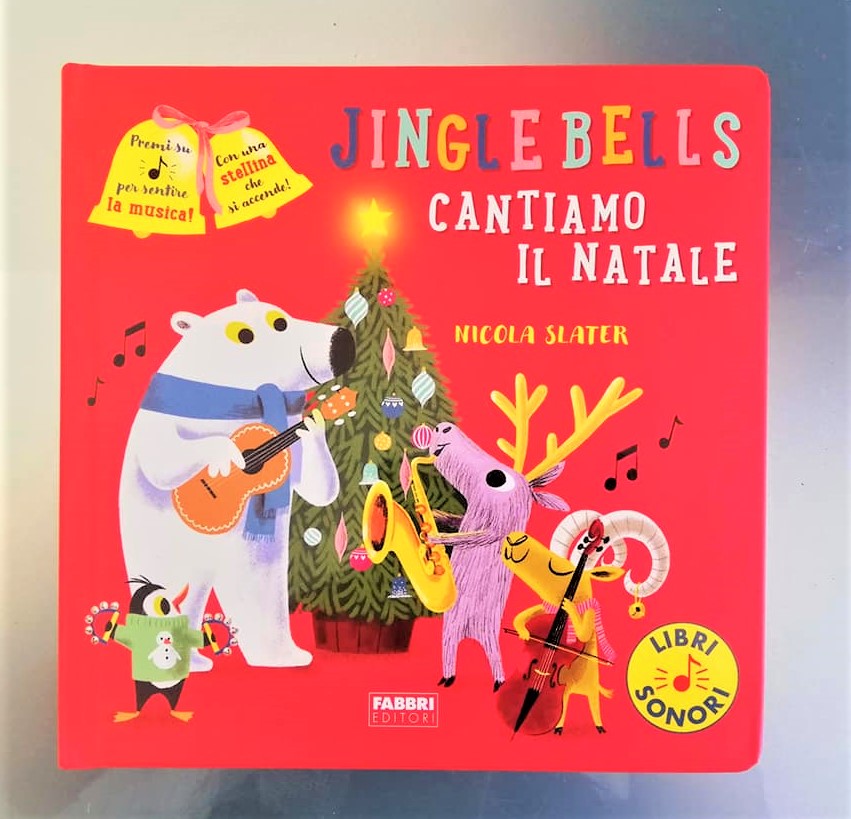 IlmondodiChri's tweet photo. JINGLE BELLS Cantiamo il Natale di Nicola Slater. Un meraviglioso libro sonoro, con lucine, per scoprire e cantare un'affascinante versione interattiva della canzone natalizia più amata di sempre. Da 2 anni ❤ @FabbriEditori  https://t.co/cQVrapxPxU

#librosonoro #natale https://t.co/3M3rCgHjOo