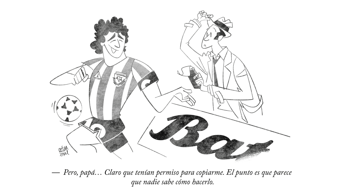 cesarpauldsgns's tweet photo. @Marcasur Y a todo lo dicho, se suma la inspiración que brindó para el pequeño homenaje que, desde el mundo de la #PropiedadIntelectual, le hemos hecho en @Lucentinus https://t.co/KOPvVw1shc #DEP #Copyleft https://t.co/ONFT87YmJ9