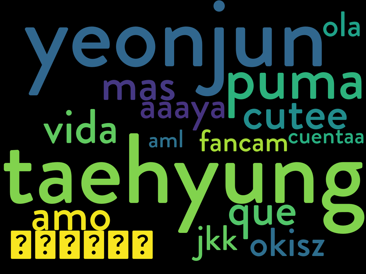 @yeonbyv here's your word cloud  (ꙨပꙨ) (sponsored by MEMETONE - Meme Soundboard & Button Sound Effects play.google.com/store/apps/det… )