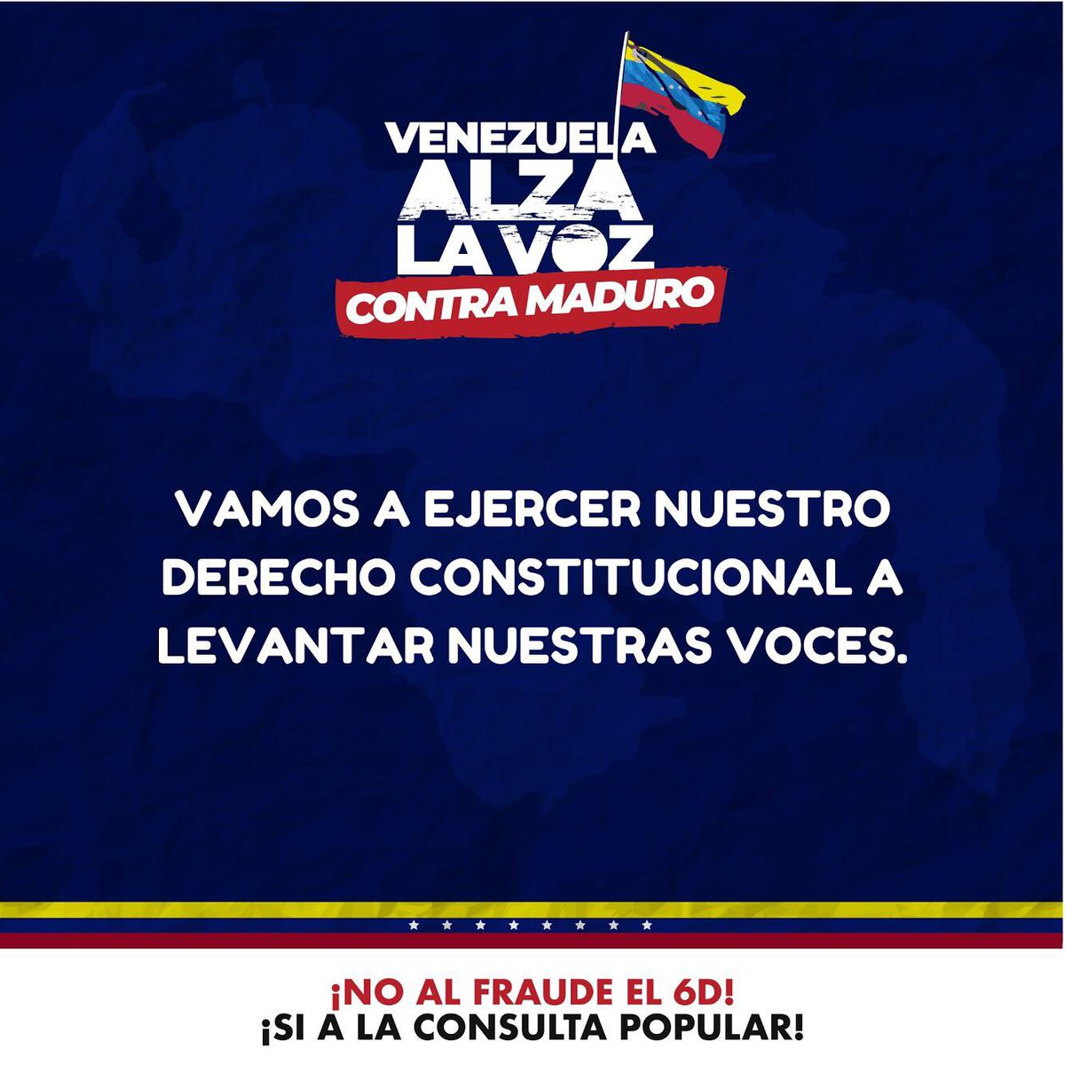 ConsultaVzla_BE's tweet photo. #Venezuela 🇻🇪 y los venezolanos en el exterior nos preparamos para #AlzarNuestraVoz en la @ConsultaPorVzla, desconoceremos el #FraudeDel6D y exigiremos elecciones presidenciales y parlamentarias #Libres, #Justas y #Verificables. https://t.co/Qoj8K9gqMH