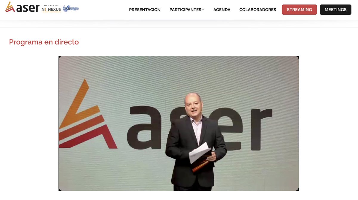 EmmsParts's tweet photo. ¡Muchas gracias a todos aquellos que habéis hecho posible #ASEREnDirecto! 🤩🤩👏👏

🚗 Ayer nuestro gerente y presidente y CEO de #ASER, Max Margalef, dio la bienvenida a todos los participantes del primer congreso del grupo hecho telemáticamente. Max destacó: 👇👇👇 https://t.co/CMXaHDfTYw