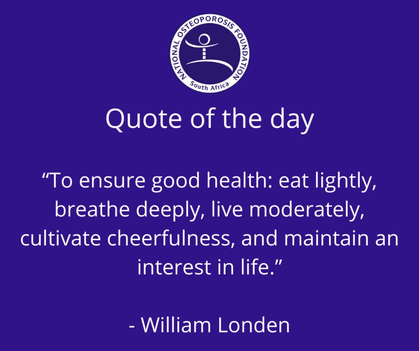 OsteoporosisSA's tweet photo. #QOTD
#health #bones #osteoporosis #nofsa #awareness https://t.co/IDHZSlaH2S