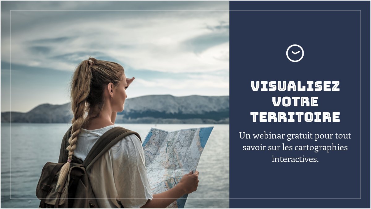 10h11's tweet photo. Notre 2e édition des mardis #DATAMEET sera consacrée aux cartographies interactives, à travers de nombreux exemples concrets.
📍C'est mardi 1er décembre, de 11h30 à 12h15, en visioconférence. L'inscription est gratuite : https://t.co/0l9QQkPLQp
#etourisme #map #data https://t.co/RbKVd3d5Cu