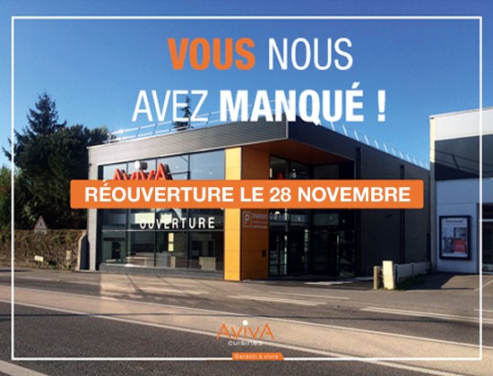Réouverture de nos 89 magasins dès ce samedi 28 novembre 🔥 

Toutes les mesures pour protéger nos collaborateurs et vous garantir une sécurité sanitaire irréprochable sont en place.  

Êtes-vous aussi heureux que nous de pouvoir retourner dans vos magasins ?😍
