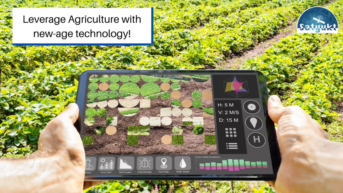 satyukt's tweet photo. At @satyukt, our experienced team is dedicated to taking #agriculture to the new heights of success by leveraging it with new-age #technology. Join hands with Satyukt to get most trusted MICRO Sensing & MACRO Sensing services.
#microsensing #macrosensing #soilheath #remotesensing https://t.co/QV6gbKaOrX