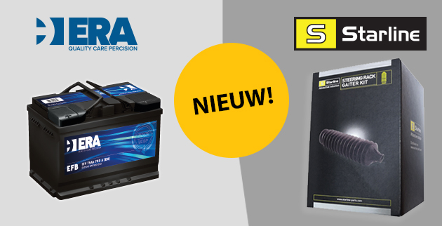 De assortimenten ERA accu’s en Starline stuurhuishoezen zijn uitgebreid! Meer weten over deze assortimentsuitbreidingen? Lees snel verder! mijngrossier.nl/uitbreiding-va…