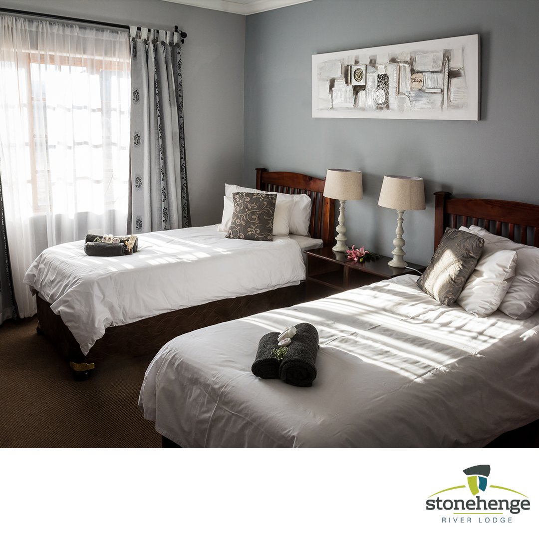 stonehengelodge's tweet photo. Get a good night’s rest in one of our cozy rooms before a weekend filled with adventure at #StonehengeRiverLodge 🤩 #Parys https://t.co/xu3iP5PaiT