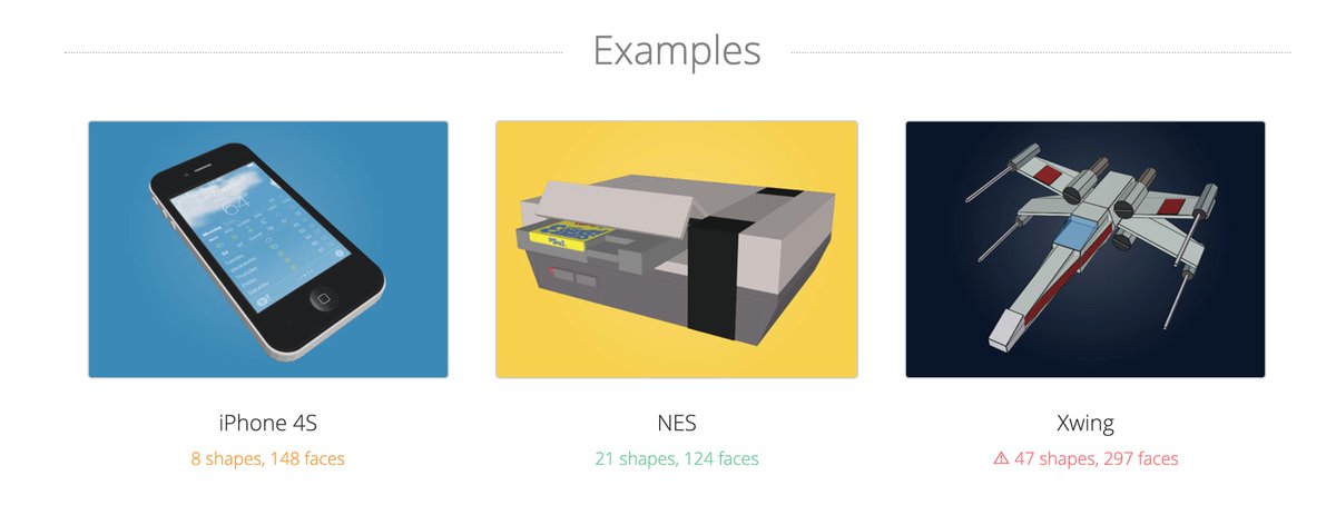 WebGL is cool, but this is impressive what you can do with plain CSS:

tridiv.com

#CSS #3D