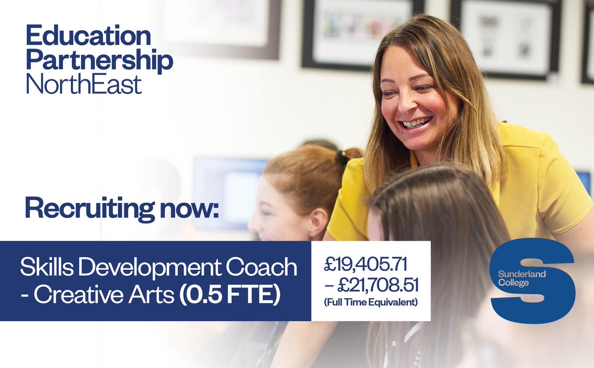 We are looking for an ambitious, passionate individual to help develop the technical and employability skills of our students and ensure they have access to outstanding learning opportunities. Find out more on our website and apply by Wednesday 9 Dec:
orlo.uk/AjJdY
