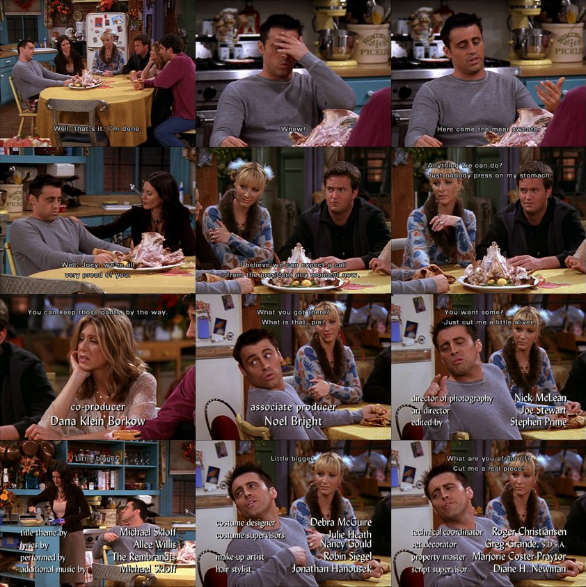 friends_quotes1's tweet photo. #Joey: Just cut me a little sliver. (Monica prepares to cut a little sliver) A little bigger. (She prepares to cut a bigger piece) Little bigger. (She moves the knife) What?! Are you afraid you’re gonna run out?! Cut me a real piece! #Thanksgiving #TheOneWithTheRumor https://t.co/aJHluyMAFM