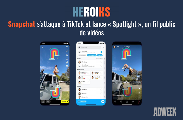HeroiksGroup's tweet photo. At a glance by @HeroiksGroup : L'actualité #media & #Digital de la semaine en un coup d'œil 🧐
📌#TV #webradio #laptop #Desktop #Mobile #GAFAM #Google #Apple #Facebook #Amazon #SocialMedia #Snpachat #Spotlight #TikTok #Video https://t.co/JjNGFiw8Fr