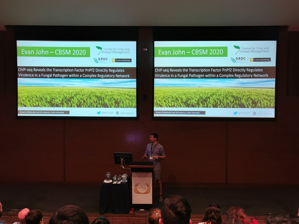 KC π¨βπ¬πΎππ¦πΊ (@karchuntan) on Twitter photo <a href="/evan_j_john/">Evan John</a>  gave a great talk on using ChIP-seq to dissect fungal transcription factor targets #CBSM2020 <a href="/evan_j_john/">Evan John</a>  gave a great talk on using ChIP-seq to dissect fungal transcription factor targets #CBSM2020