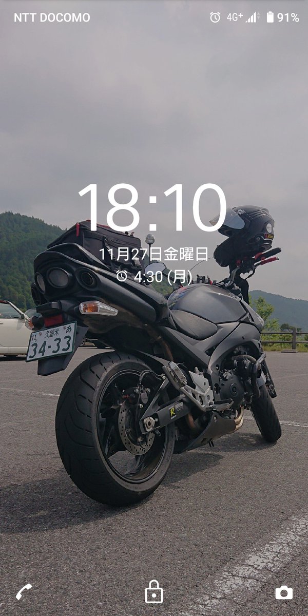 バイク乗りはロック画面がバイク カッコいい ツイレポ