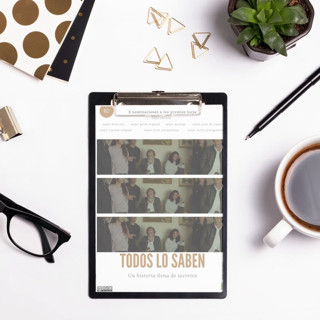 Explotación didáctica gratuita de la película “Todos lo saben” para tus clases de ELE (a partir de un B2) -Link para descargártelo😙 lnkd.in/d47mmde
.
#ELE #profesordeespañol #spanishteachers #spanishteacher #profedeele #profesdeele #languageteacher #myspanishclass