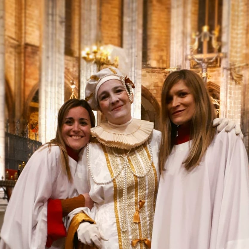 Per fiiiiii! Després de mesos i mesos hem coincidit les TRES raindrop!!

El Cant de la Sibil·la a la Catedral de Barcelona