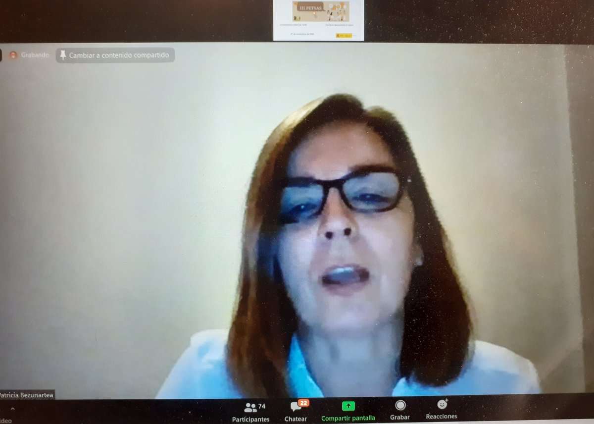 PlataformadeONG's tweet photo. .@PBezunartea, Directora General de Diversidad Familiar y Servicios Sociales en @VSocialGob agradece y resalta el papel de la #PlataformaDeONG como coordinadora del #IIIPETSAS para seguir fortaleciendo el #TercerSectorSocial 🤗 Gracias por acompañarnos hoy. #Compromiso3Sector https://t.co/I1KqrHlLBz