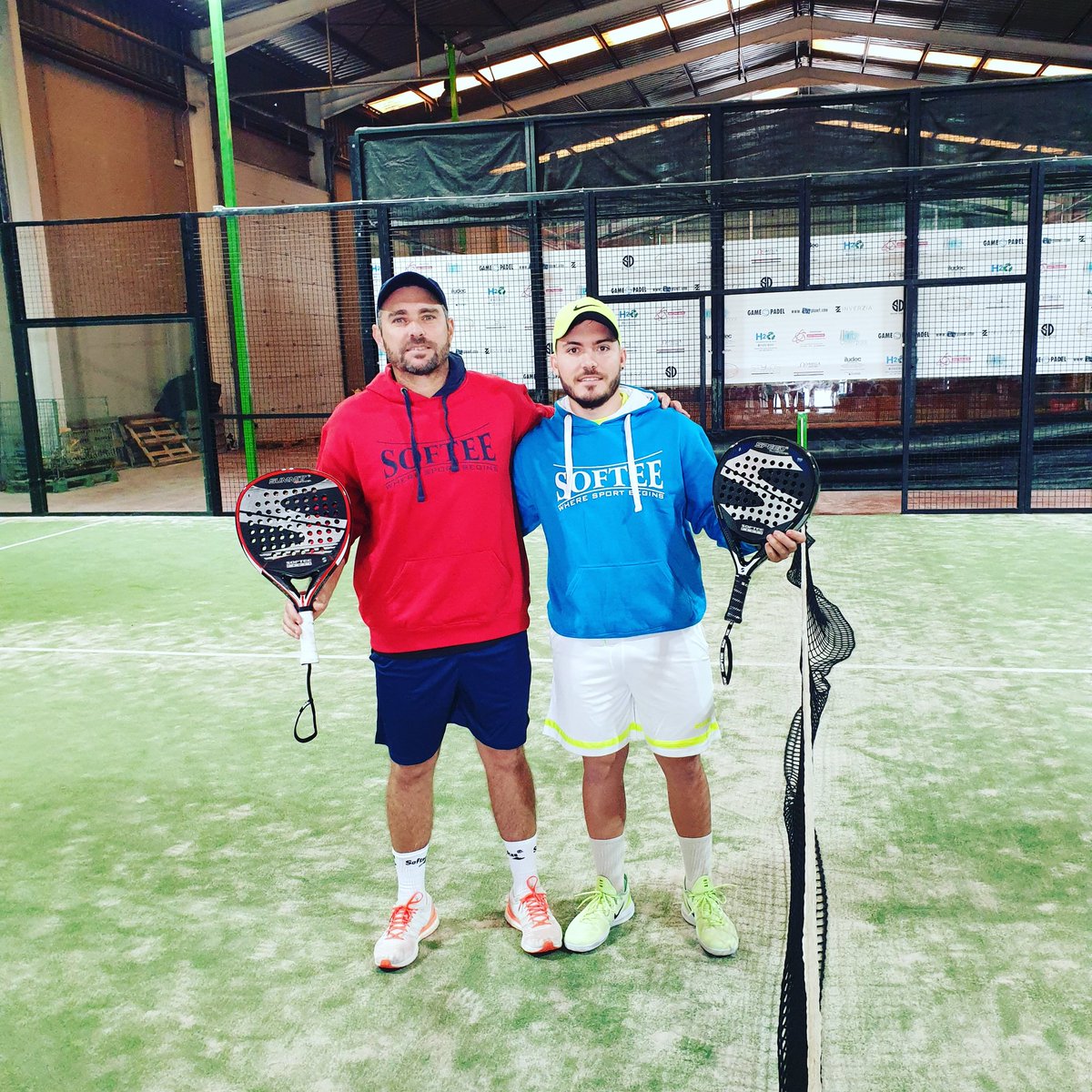 JMB Sports y @softeepadel unen sus caminos,gracias por la confianza depositada en nuestro proyecto. 
#JMBSPORTS #escuela #escuelajmbsports 
#softee #padel