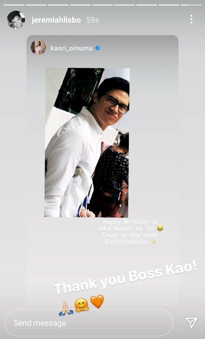 intobreka's tweet photo. Happy Birthdayyy @JordanLisbo sksksksksk kinikilig kame, sana ikaww din wahahahahahah

aMIAHzing At22 https://t.co/iRPDjY6F7q
