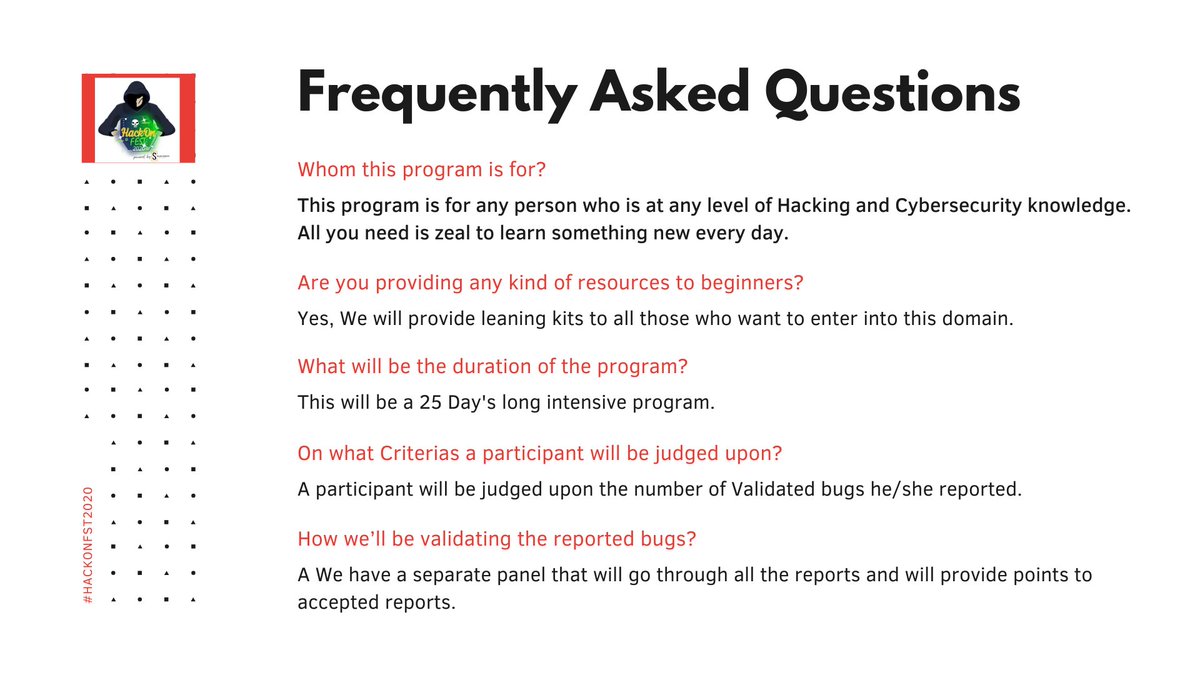 hackonfest's tweet photo. #hackonfest2020 
Its time to earn money by finding out the bugs in Google, Microsoft, Facebook its time to learn bugbounty 
Register now: https://t.co/fni5BsrLZj 
#bugbounty #bugbountytips #cybersecurity https://t.co/QMlb3CyaYz
